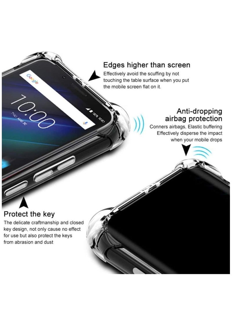 DUSALA Samsung Galaxy S23 Plus Clear Back Cover Case, Ultra Clear, Best Camera Protection Anti-Slip Grip | Slim & Protective Back Case -CLEAR - Image 3