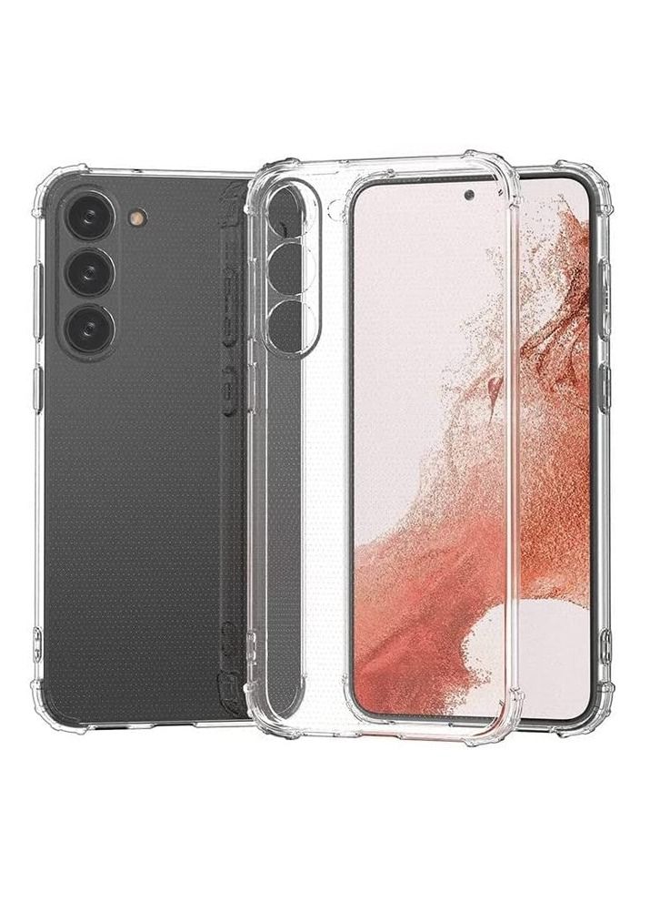 DUSALA Samsung Galaxy S23 Plus Clear Back Cover Case, Ultra Clear, Best Camera Protection Anti-Slip Grip | Slim & Protective Back Case -CLEAR - Image 1