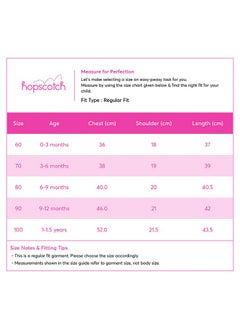 Hopscotch Hopscotch Baby Girls Cotton and Polyester Floral Print Ruffled Bodysuit With Headband in Green Color For Ages (6-9 Months)  - Image 4