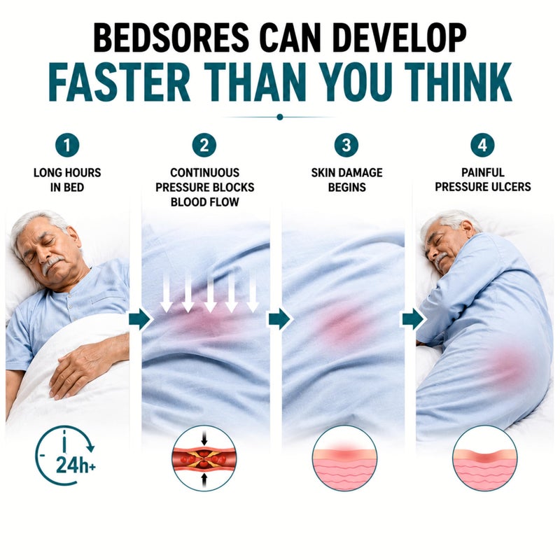 AmbiTech Anti-decubitus Anti-bedsore Air Mattress with Compressor Alternating Pressure System - Image 3