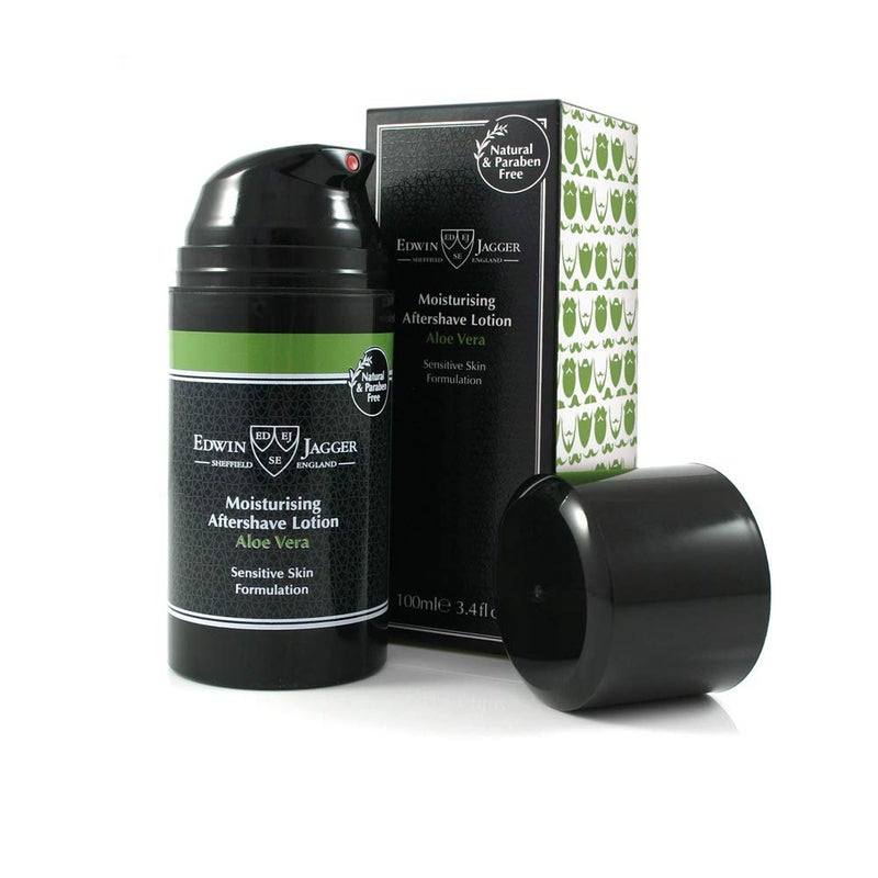 Edwin Jagger 999 Natural Moisturising Aftershave Lotion  Aloe Vera 34Ounce