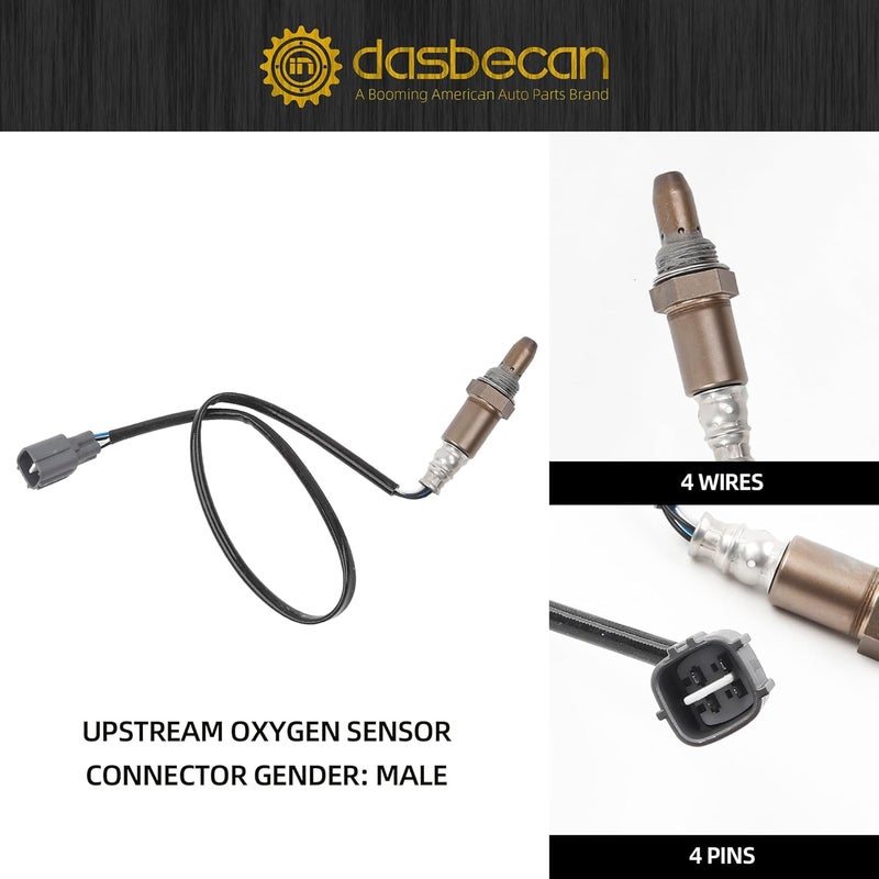 Dasbecan O2 Oxygen Sensor for Toyota Camry and RAV4 - Upstream & Downstream Replacement - Image 4