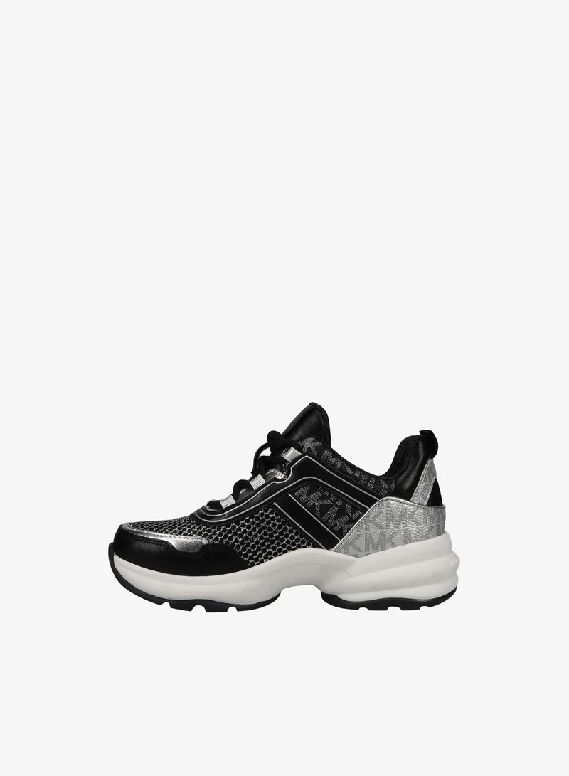 Michael Kors Youth Olympia Low Top Lace Up Sneakers