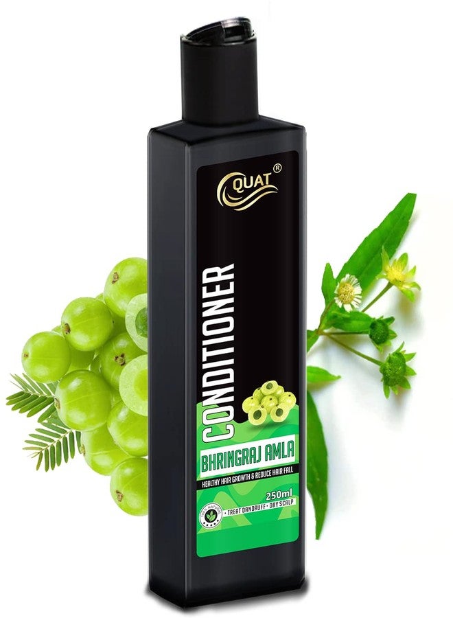 QUAT Bhringraj Amla Conditioner, Nourishes, Repair & Shine, For Long and Lifeless Hair, Dream Lengths (250ml) - Image 2