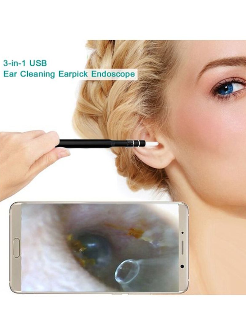 Halamodo USB Earpick with Camera for 3-in-1 Ear Cleaning - Image 1