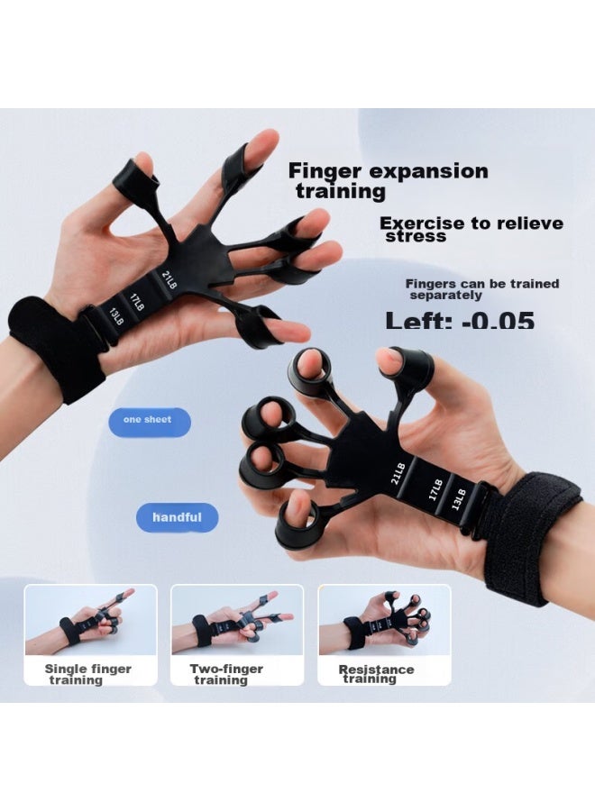 Dweck Duweike Venous Training Equipment, Finger And Forearm Grip Strength Exercise, Adjustable From 13-21 Pounds  - Image 2