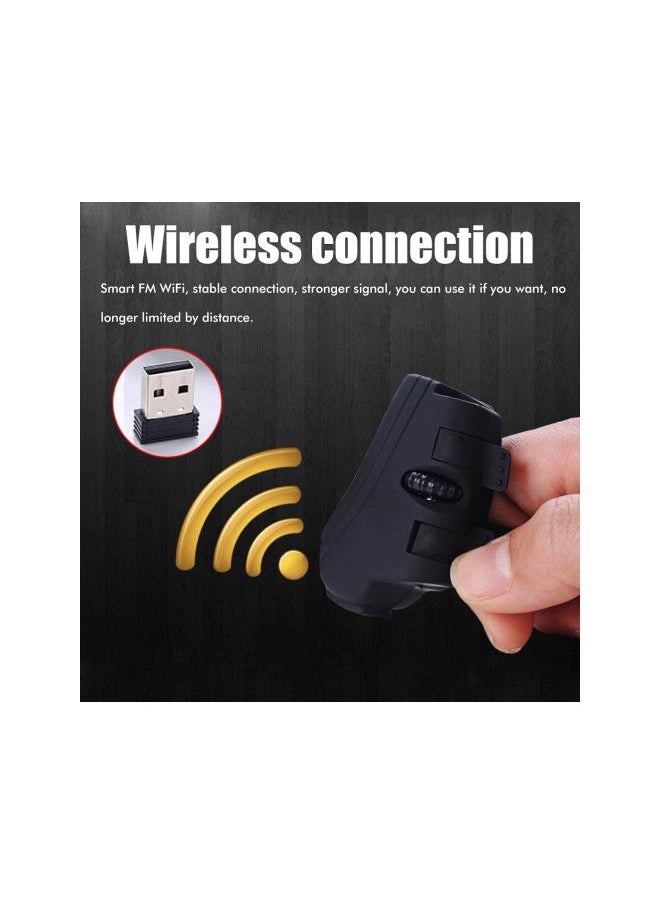 Generic - Handheld Mouse Wireless, Bluetooth Finger Mouse Mini USB Mice Rechargeable Pocket Ring Mouse for PC Laptop Computer Tablet - Image 1
