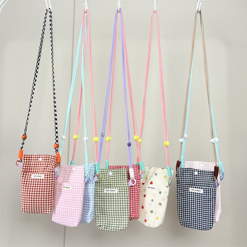 2025 Plaid Phone Crossbody Bag, Large Capacity, Casual Square Bag - Image 4
