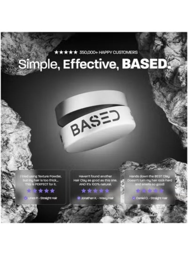 استنادا الي طين تصفيف الشعر برائحة منعشة، لمعان متوسط، يُستخدم لتصفيف الشعر، تأثير غير لامع، ملمس مُحسّن، 145 جرام - Image 5