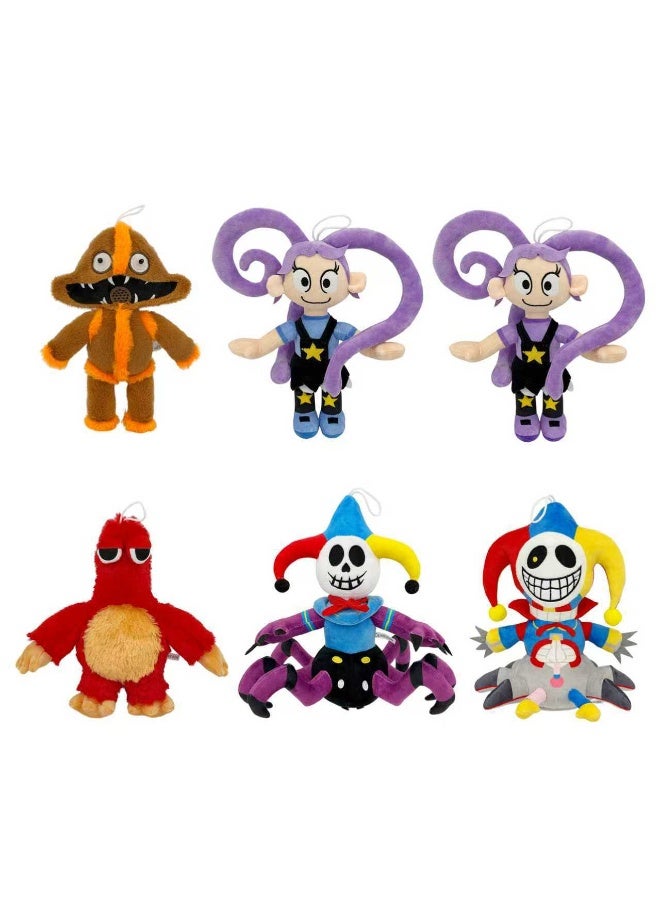 Bluejw 6 pcs Stuffed Animal Plushies for Poppy Playtime 5 Game Fans, Collectible Gift for Kids Boys Girls Adults - Image 1