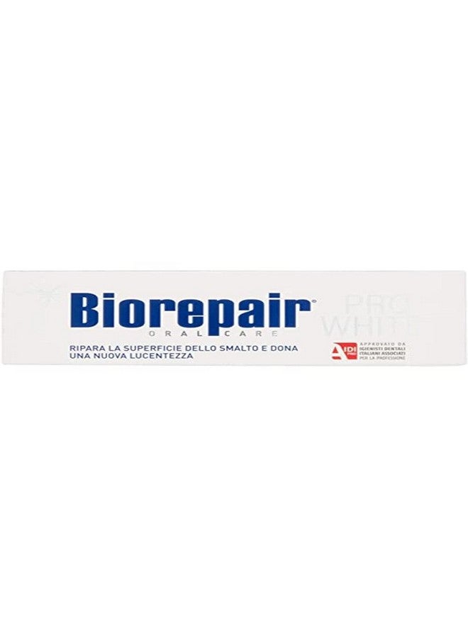 Biorepair Iorepair Pro White Dentifricio Restituisce Il Bianco Naturale Al Tuo Sorriso 75 Ml - Image 2
