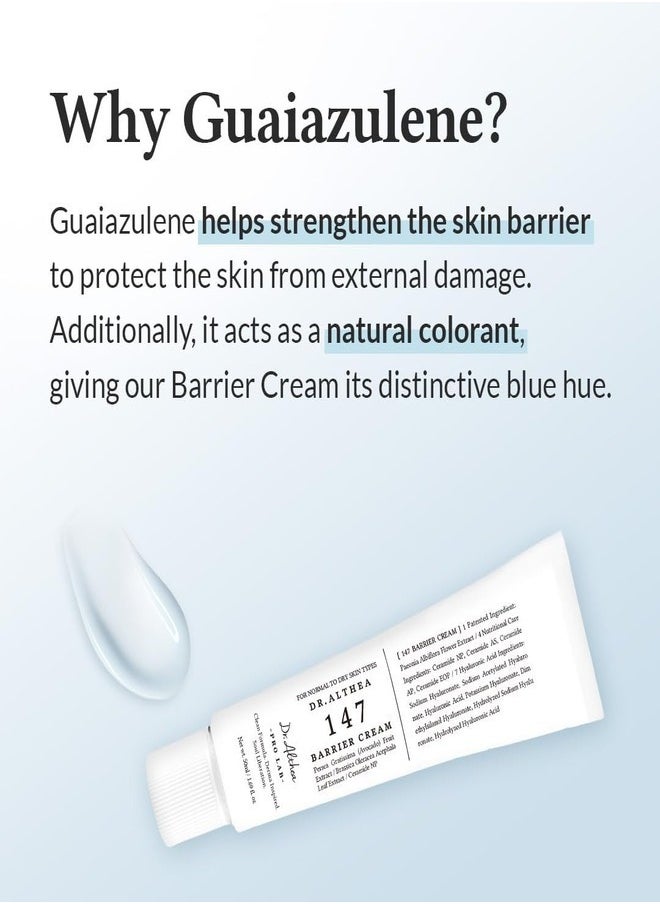 Dr.althea Dr. Althea 147 Barrier Cream | Daily Skin Barrier Repair Care | Deep Hydrating with Hyaluronic Acid & Ceramides | Korean Vegan Skincare for All Skin Types | 1.7 Fl Oz (50ml)  - Image 4