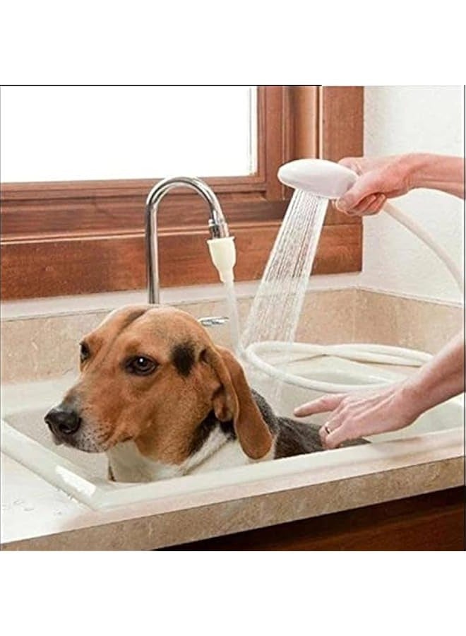 Pet Shower Hose Faucet can be used with tub sink attachment  - Image 3