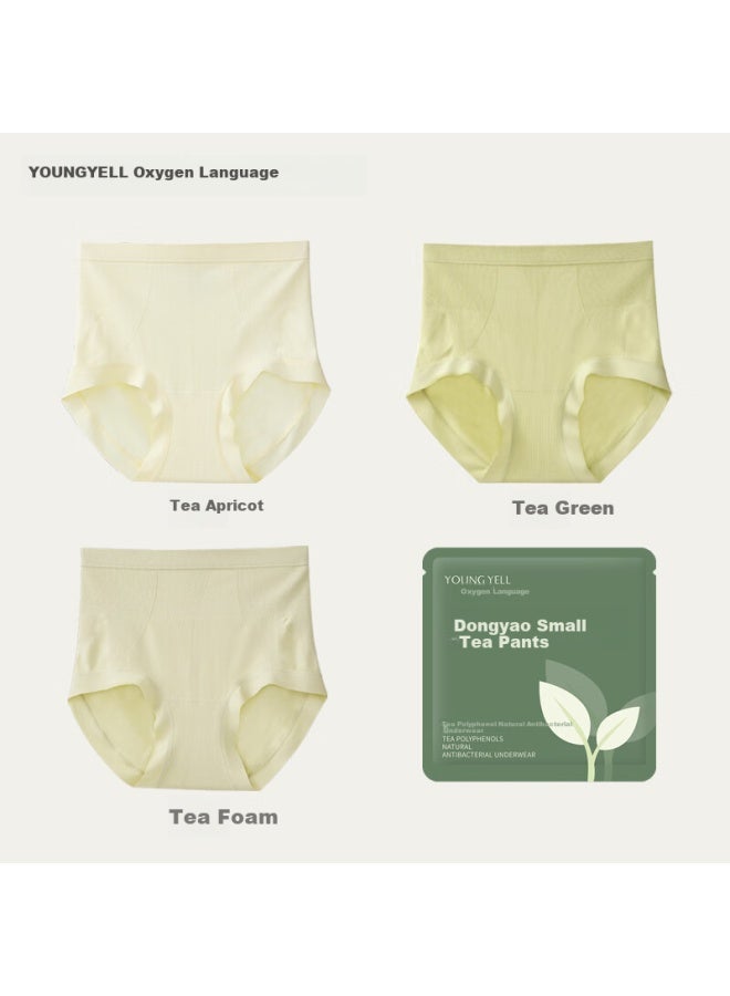 Youngyell Women's Underwear, High-waisted Plus Size Modal 7a Antibacterial Seamless Tummy Control And Lifting Panties For Women, 3 Pack