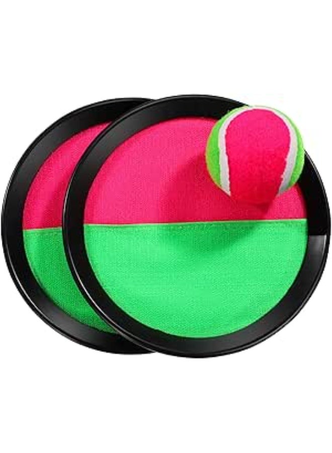 Catchball ball and bat game, with hand strap, for outdoor play - Image 1