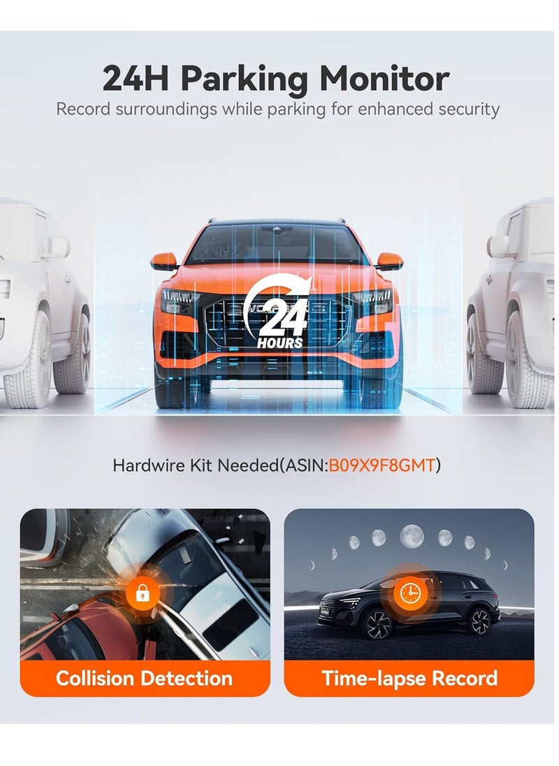 WOLFBOX - Wolfbox G850PRO 4K Mirror Dash Cam with ADAS and BSD - Image 1