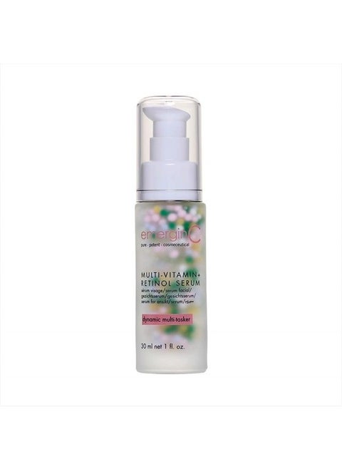 emerginC MultiVitamin + Retinol Serum - Micro-Encapsulated Spheres + Vitamin C to Help Combat Visible Signs of Aging, Sensitive Skin + Minor Redness (1.0 oz, 30 ml)