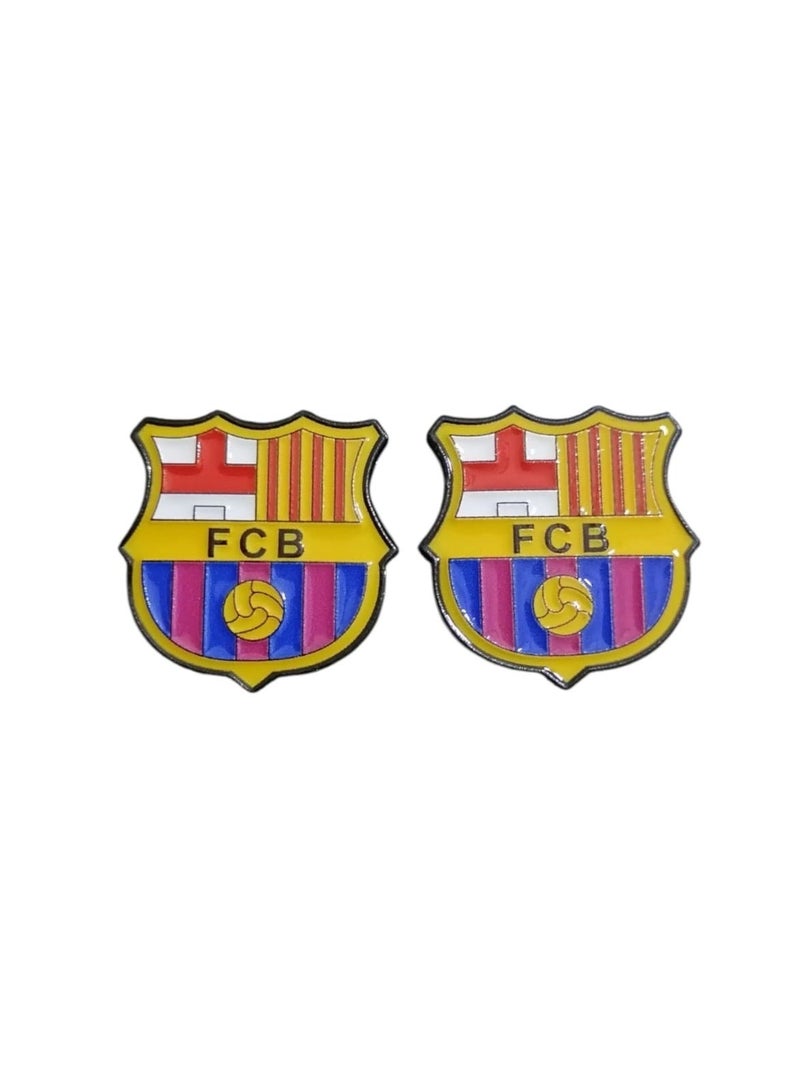 2 Pieces of Barcelona Metal Sticker for Mobile or Any Smooth Surface - Image 2