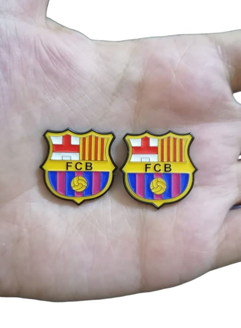 2 Pieces of Barcelona Metal Sticker for Mobile or Any Smooth Surface - Image 1