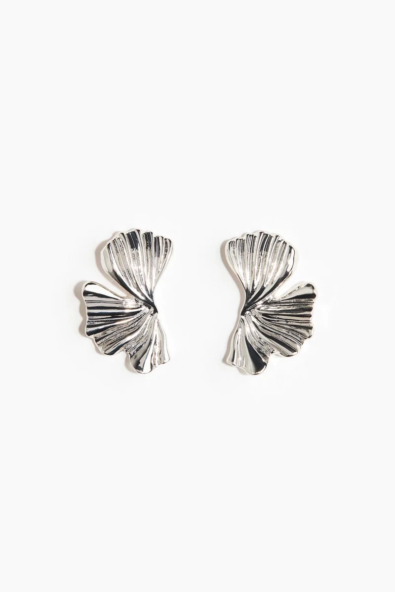 H&M Petal-shaped earrings