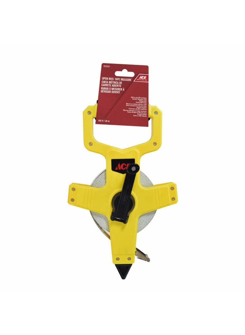 ACE Open Reel Tape Measure 30 M X 15mm 