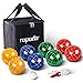 ropoda 90mm Bocce Ball Set with 8 Polyresin Balls Pallino Case and Measuring Rope for BackyardLawnBeachOutdoor Resin Bocce Ball for Kids Teens Beginners2 to 8 Players - Image 3