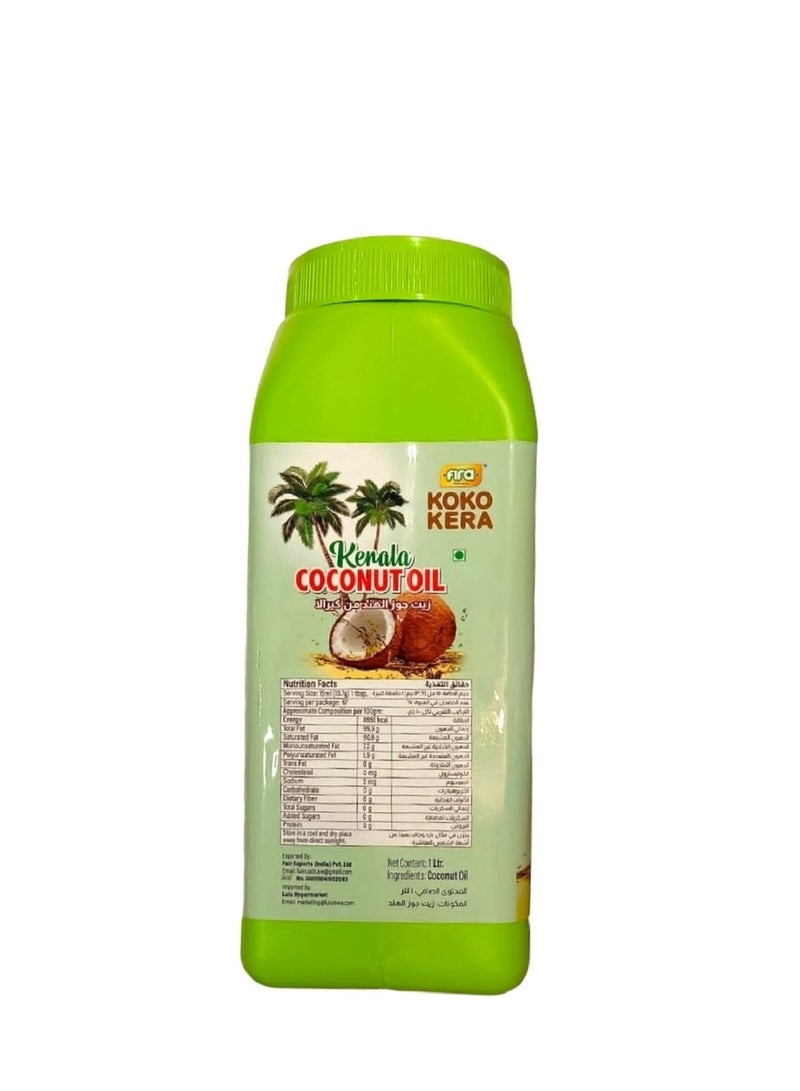 Fira Koko Kera Kerala Coconut Oil 1 Litre - Image 2