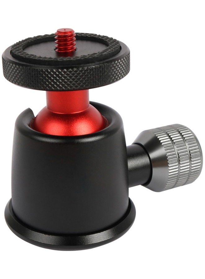 NIBEMINENT Mini Aluminum Alloy Ball Head Black  - Image 1