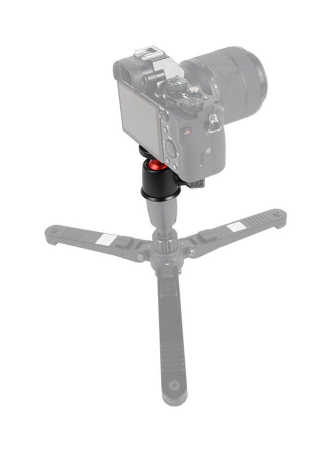 NIBEMINENT Mini Aluminum Alloy Ball Head Black  - Image 4