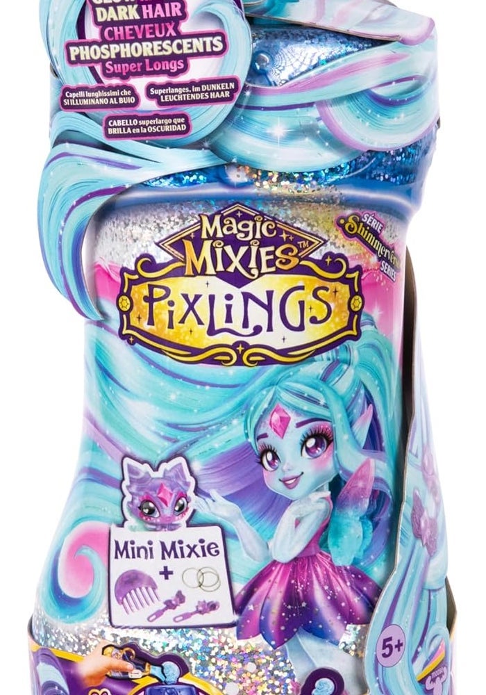 Magic Mixies Pixlings Deluxe Pack - Flyt The Dragonfly with Shimmer Reveal and Mini Mixie - Image 2