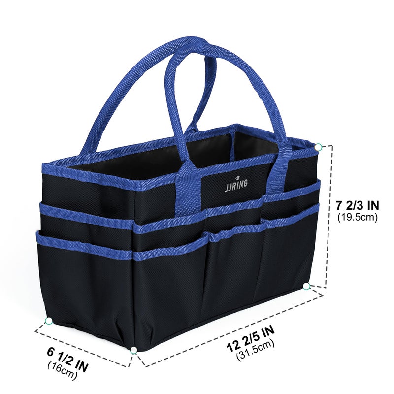 Jjring Fundamental Organizer 600D Nylon Artist Tote Bag, Blue Edge - Image 5