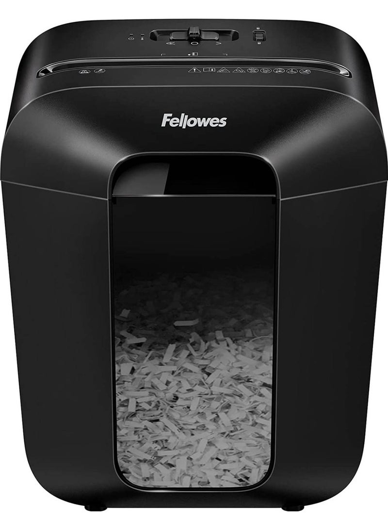 Fellowes Powershred LX50 9 Sheet Cross-Cut Shredder - Image 2
