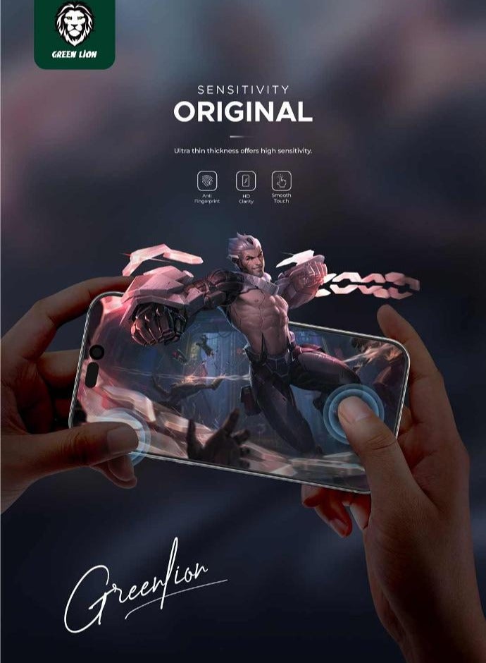 GREEN LION iPhone 15 Pro Max Screen Protector 3D Silicone Privacy Glass / Anti Fingerprint / Grease Resistance / Anti Scratch / Bubble Free / Blocked Side Viewing / Highly Responsive / Crystal Clear - Black - Image 4