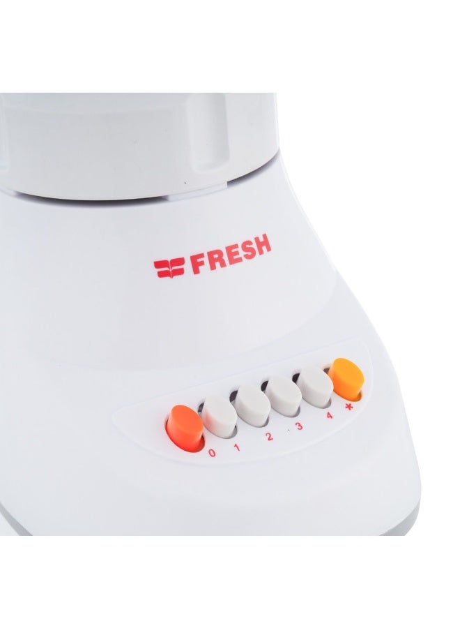 فريش خلاط فريش الشبح مع 2 مطحنة، 1.5 لتر، 360 وات – ابيض - Image 3