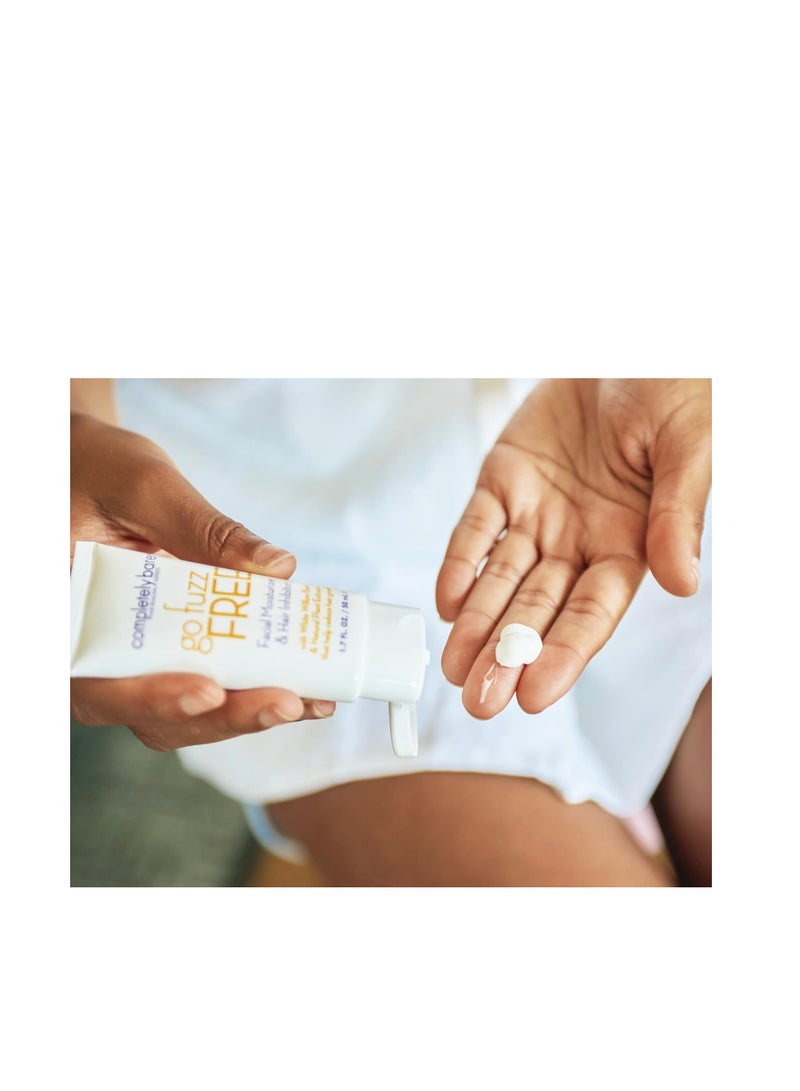 كومبليتلي بير مرطب الوجه الخالي من الزغب ومثبط الشعر 1.7 أونصة سائلة 50 مل - Image 2