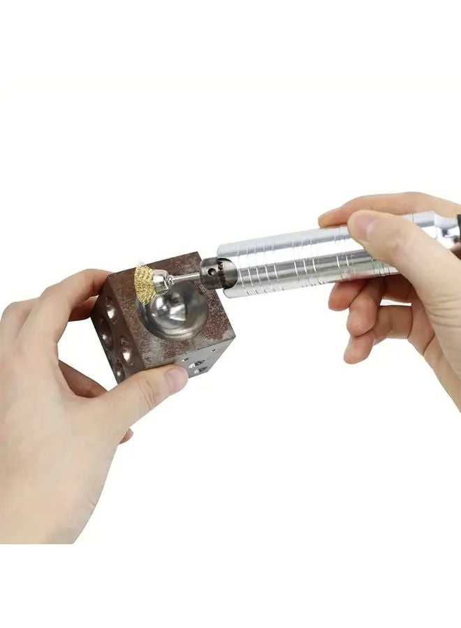 60PCS Mixed Pack 3mm Brass Wire Brush Cup Wheel Polishing Cleaning Kit Rotary Tool - Image 5