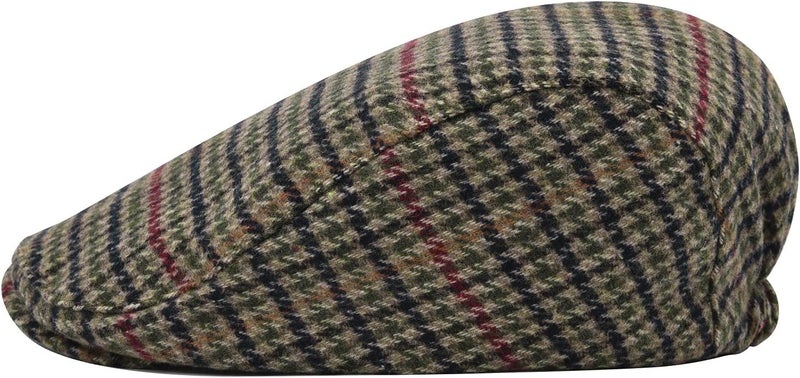 STARANCE Men's Flat Cap Wool Tweed Driving Irish Newsboy Hat - Image 3