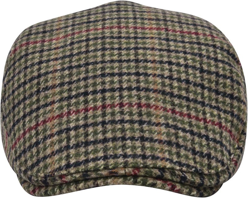STARANCE Men's Flat Cap Wool Tweed Driving Irish Newsboy Hat - Image 4