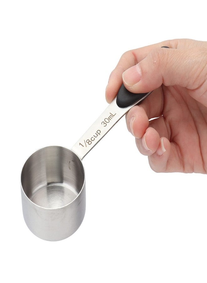 Heayzoki Coffee Scoop Stainless Steel 2 Tablespoon Coffee Standard Measure Scoop - Image 2