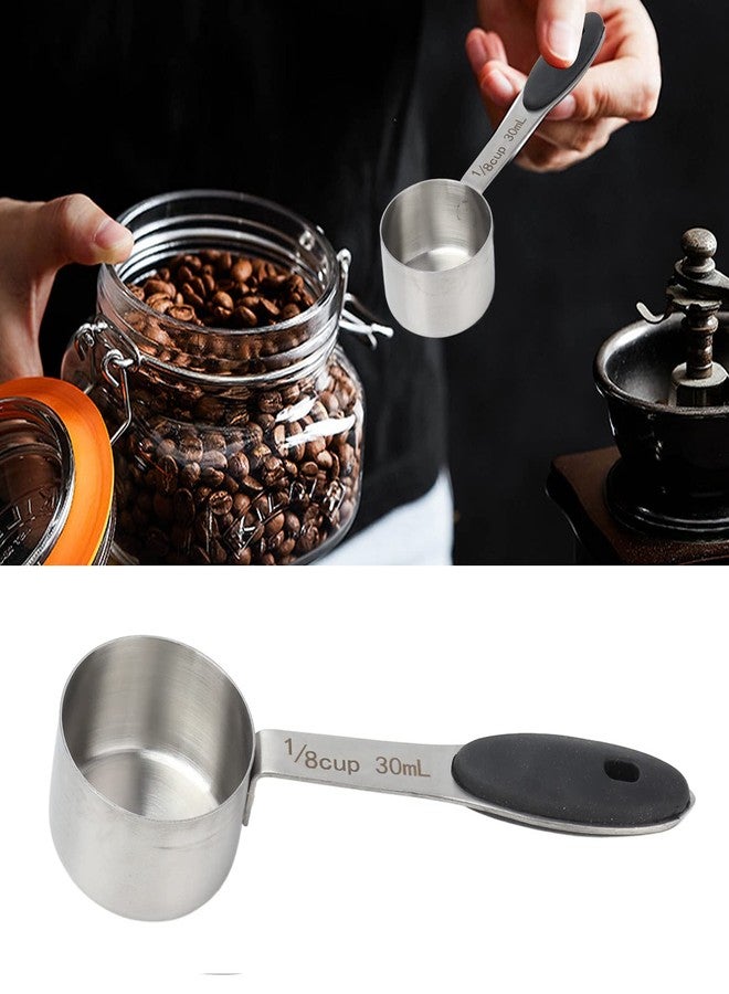 Heayzoki Coffee Scoop Stainless Steel 2 Tablespoon Coffee Standard Measure Scoop - Image 3