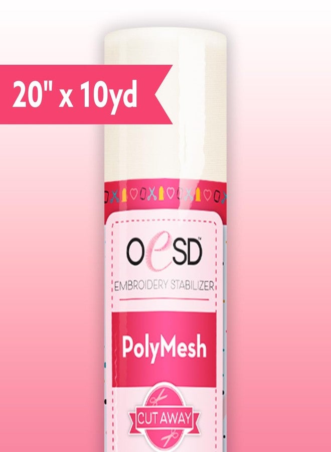 OESD Polymesh Cut Away Embroidery Stabilizer 20" x 10 yd Roll - Image 2