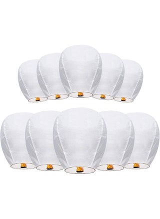 White, 10 Pack
