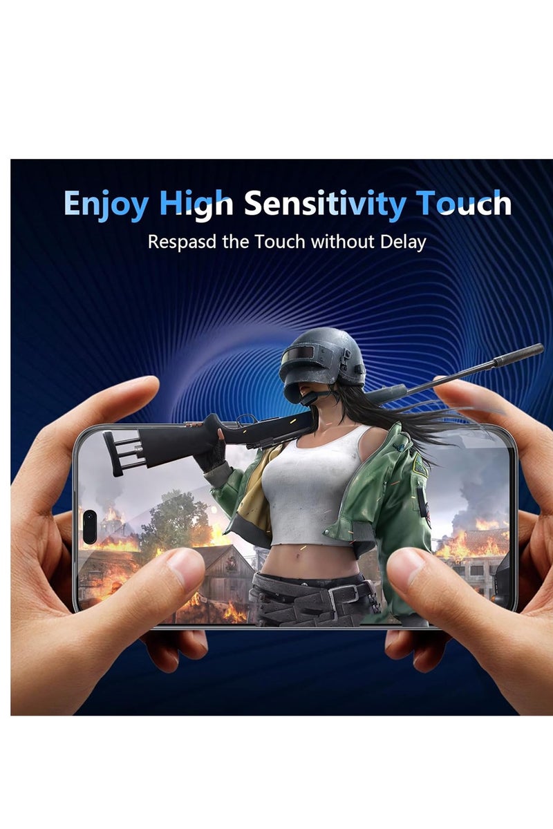 SNBFA Anti-Spy Tempered Glass for Honor 400 Lite 5G, 2 Pieces Privacy Screen Protector and 1 Pieces Rear Camera Protector, 9H Hardness Glass Privacy Film - Image 5