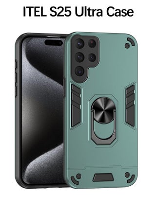 ITEL S25 Ultra Case Cover, Slide Camera Lens Cover, 360°Rotating Kickstand Ring, Bumper Shockproof Phone Case，Compatible with Car Magnetic Mount Mobile Phone Case for ITEL S25 Ultra, Green - pzsku/ZFDA06D29DA43B9399097Z/45/1746436118/07cff4a1-24d7-4569-8fb3-ad9732cb61c2