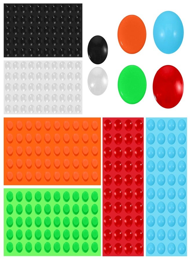 Sibba 280 Pcs Bump Dots for Visually Impaired, Silicone Braille Stickers Low Vision Aids Raised Tactile Dots for Elderly, Gifts for Blind People - Image 1