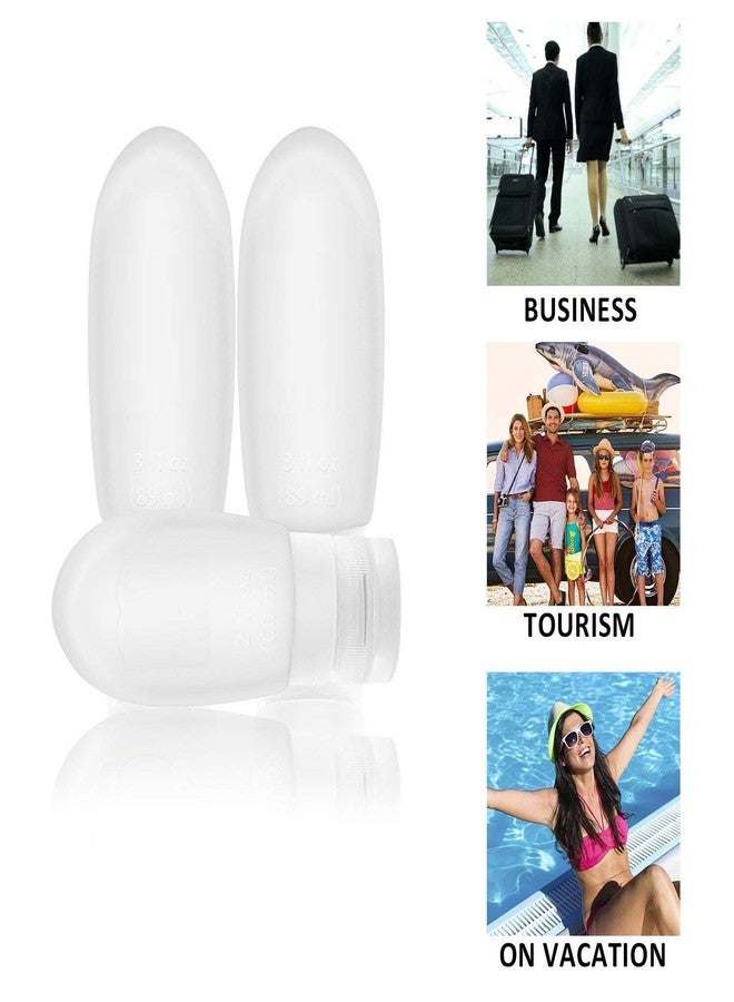 DIY Crafts Transparent, 1, Qty 1 Pc Only, Transparent Tube Silicone Refillable Travel Containers, Squeezable Travel Hard Tube Cosmetic Toiletry Containers for Sha (Transparent, 1) - Image 5