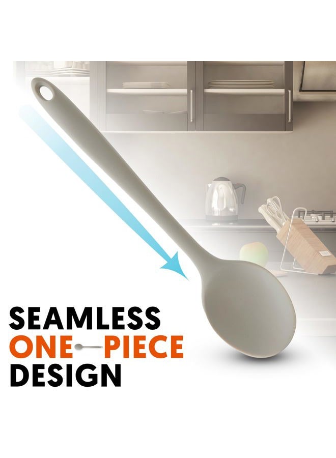 Firgi Cooking Spoon (WarmGray_Spoon, Large) - Image 4