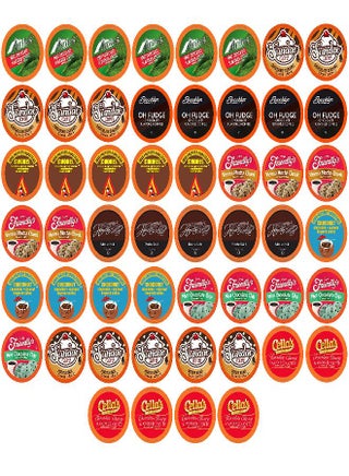 Two Rivers Coffee Chocolate Overload Coffee Pods Sampler Compatible with K Cup Brewers Including 2.0, Flavored Single Serve Variety Pack, 52 Count - pzsku/ZFDA09F50342B7AE677E0Z/45/_/1692874046/965aa7b0-6f78-4858-b111-d6a775caee84