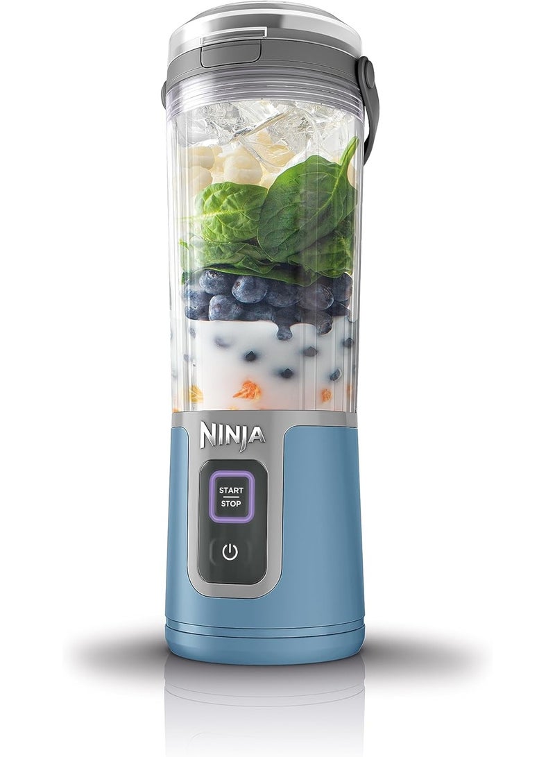 Ninja Blast Portable Blender, Cordless 16oz Personal Blender for Shakes & Smoothies, USB-C Rechargeable, Navy, BC100NVC - Image 1