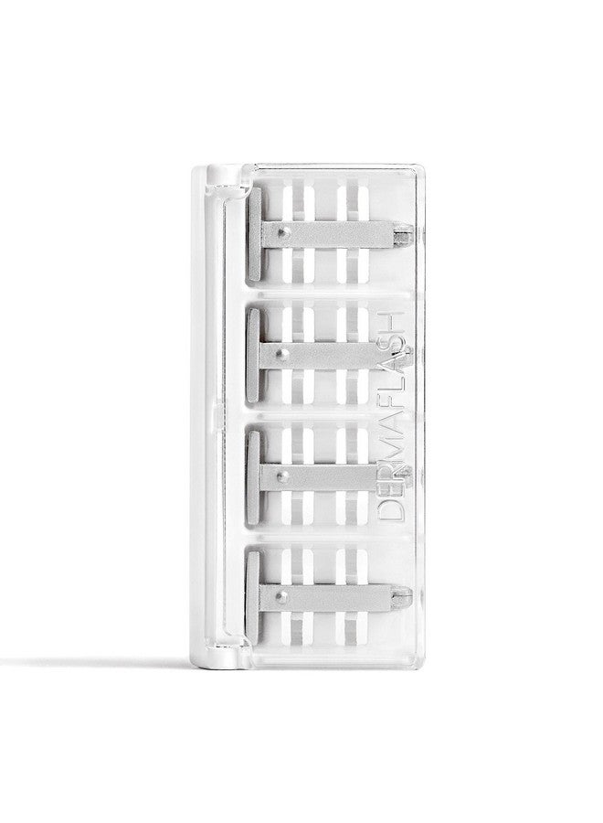 DERMAFLASH MINI Precision Edges Facial Hair Remover Replenishment Set, 3" L x 0.7" W x 1.5" H, 8-Count Refill (Compatible with DERMAFLASH MINI Dermaplaning Tool only) - Image 1